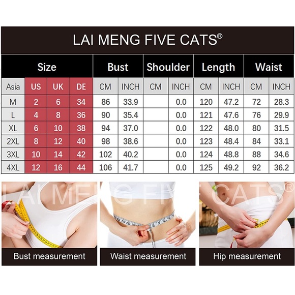 NWT Five Cats A-line Cherry Blossom Silky Maxi Dress US Sz US 8, 10 - Picture 9 of 9